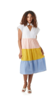 Watts Dress Spring Colorblock