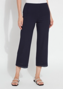 Sienna Wide Leg Crop True Navy