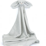 Bashful Grey Bunny Blankie