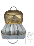 LUXE TRVL 2 Cosmetic Toiletry Case Women Bleu