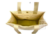LUXE Bali Straw Tote Oasis Cane Sand