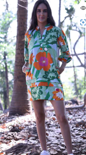 Floral Pops Dress Freya