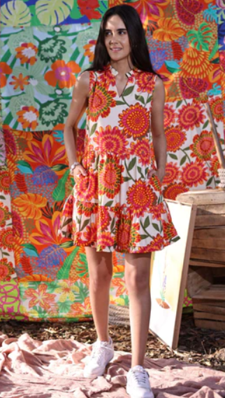 Majestic Garden Dress KYRA