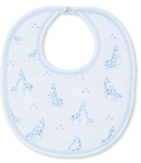 Giraffe Bib Lt Blue