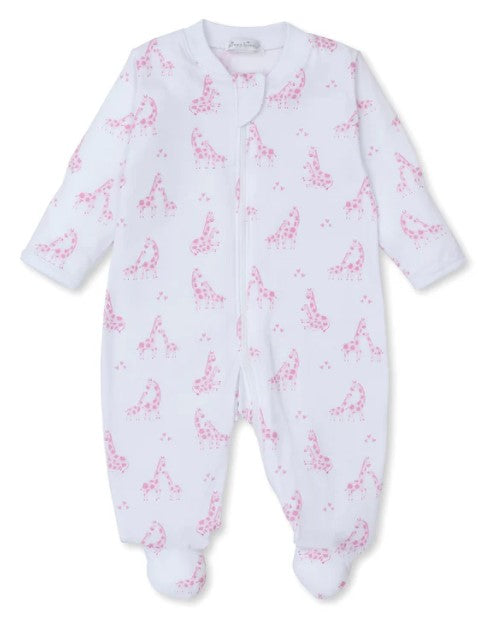 Giraffe Glee Footie w/Zip