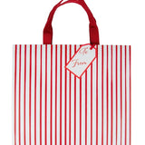 Stripes for Days Gift Bag red/white