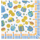 Dreidel, Dreidel, Dreidel Beverage Napkin