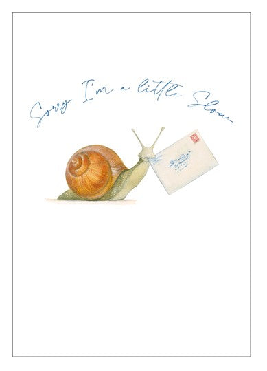 Snail Mail Birthday Card