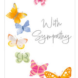 Sympathy Card Butterflies Greeting Card