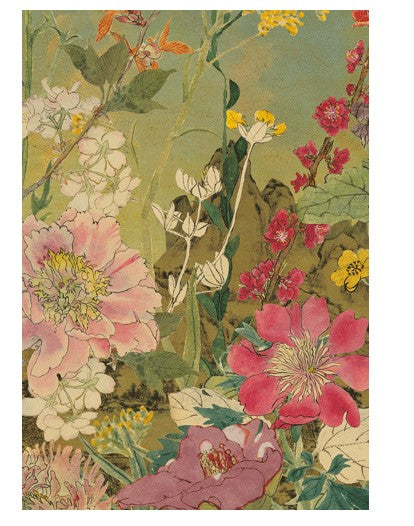 a close-up of a painting