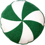 Peppermint Pillow White/Green