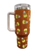 Orange Candy Corn Tumbler