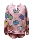 Light Pink Pumpkin Sweatshirt