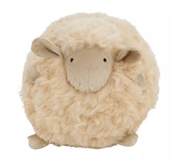 Baby Lamb Round Pillow