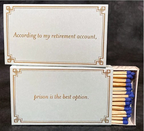 According to my retirement account...