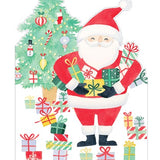 Santa with Gifts Card