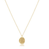Inspire Gold Charm Necklace 16"