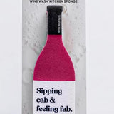 Scrubbly Wine Wash Kitchen Sponge
