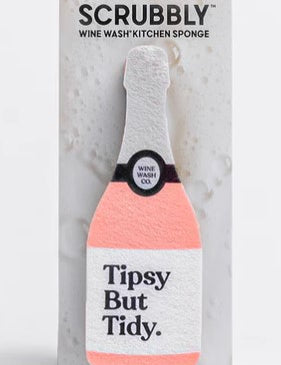 Scrubbly Wine Wash Kitchen Sponge
