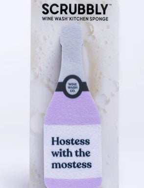 Scrubbly Wine Wash Kitchen Sponge