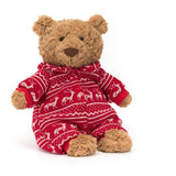 Bartholomew Bear in Christmas Pyjamas