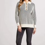 Tribal Sweater 56910-BLACK