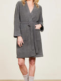 CozyChic Solid Robe (Short) #BDWCC23153