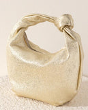 Chrissy Knotted Top Handle Bag