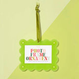 Acrylic Frame Ornament