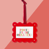 Acrylic Frame Ornament