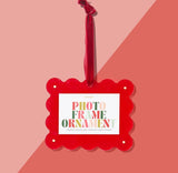 Acrylic Frame Ornament
