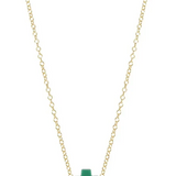 16" Necklace Gold- Signature Cross Small