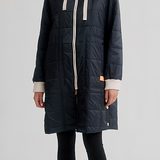 Super Light Puffer with Contrast Zipper  - Black - K5457RO-373