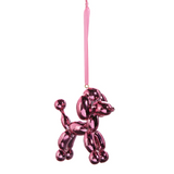 Metallic Pink Dog Ornament - 4457687