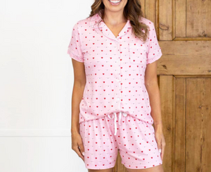 Tickled Pink Sleep Shorts