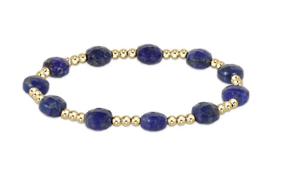 enewton Extends - Admire Gold 3mm Bead Bracelet - Lapis