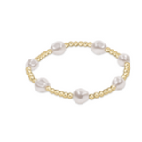 Extends Admire Pearl 3mm Gold Bracelet