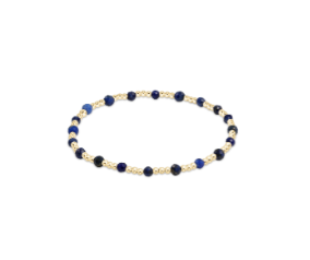 Gemstone Gold Sincerity Bracelet - Lapis