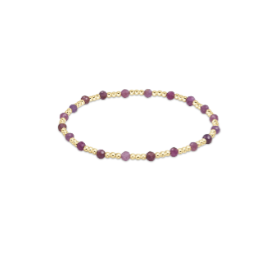 Gemstone Gold Sincerity 3mm - Ruby