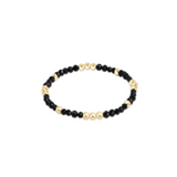 Worthy Pattern 3mm - Faceted Onyx