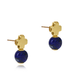 Signature Cross Gold Stud Earrings