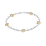 Signature Cross Small Sterling Mixed Metal 2mm