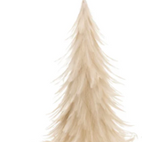 XS 6293 Feather Trees, Ivory