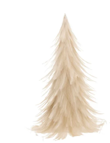 XS 6293 Feather Trees, Ivory