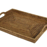 Rattan Rectangular Tray