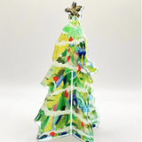3-D Adorned Christmas Tree Collection | Bright Green