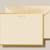 Hello Bordered Card