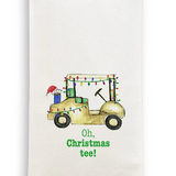 Christmas Golf Cart