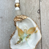 Oyster Decoupage Ornaments | Angel