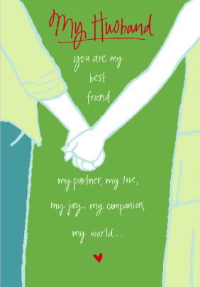 Husband Best Friend Card